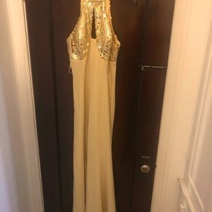 Formal desert maze dress